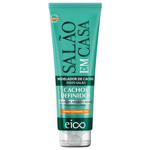 Modelador de Cachos Salão em Casa Cachos Definidos 250ml Eico