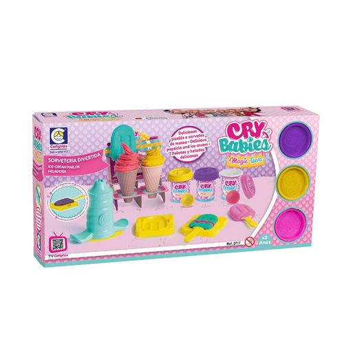 Brinquedo Sorveteria Divertida Cry Babies Cotiplás