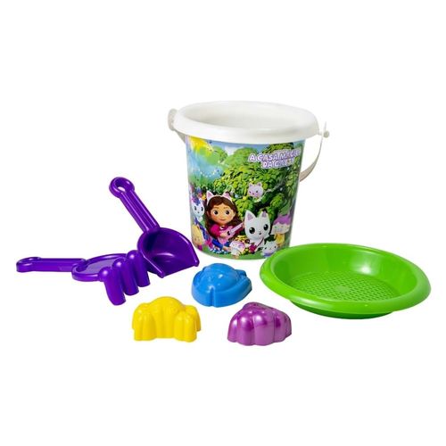 Conjunto Balde de Praia Casa Mágica da Gabby Novabrink