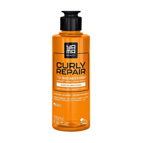 Óleo De Umectação Curly Repair 100ml Yamá
