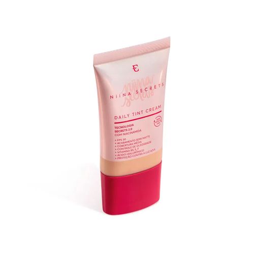 Base Líquida Daily Tint Cream Cor 0 25ml Niina Secrets
