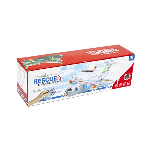 Brinquedo Avião Com Controle Remoto E Luzes Domni