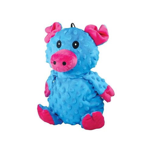 Mordedor Pelúcia Small Sacam Porco Azul Jambo Pet