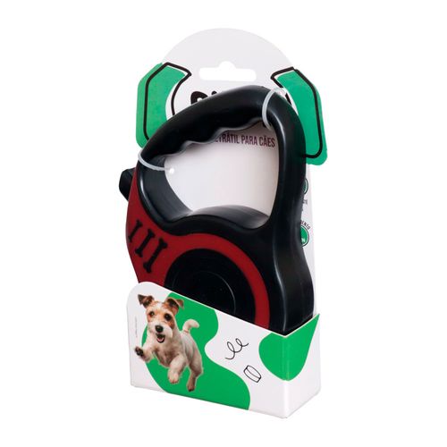 Guia Retatil Pequena 5m 25kg Cores Sortidas Ringo