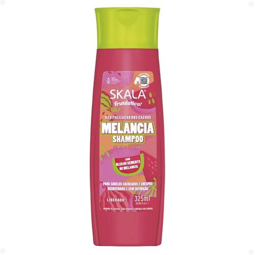 Shampoo Frutástica Melancia Revitalização Dos Cachos 325ml Skala