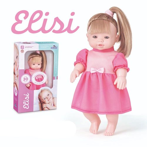 Boneca Elisi Com Frases Adijomar