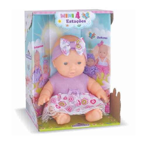 Mini Boneca Primavera 4 Estações Adijomar