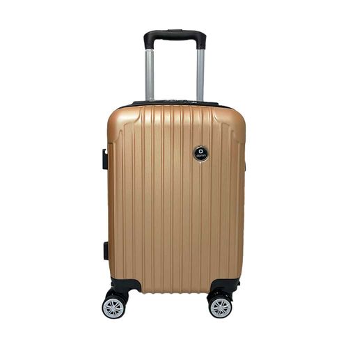 Mala Fibra 8kg T18 Classic Dourada Domni