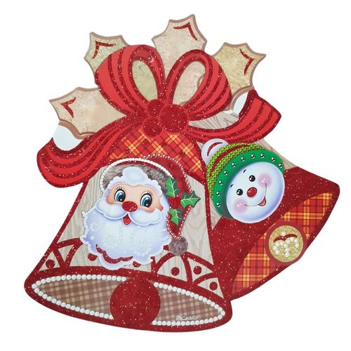 Enfeite De Natal Cartaz De Parede Para Pendurar Sortidos  Rio De Ouro