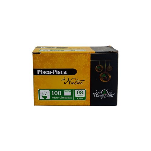 Pisca-Pisca Micro-Lâmpadas Branco 4,15 Metros 220V Wincy