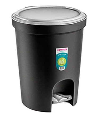 Lixeira 6,6L Redonda Com Pedal Sr274/20 Sanremo