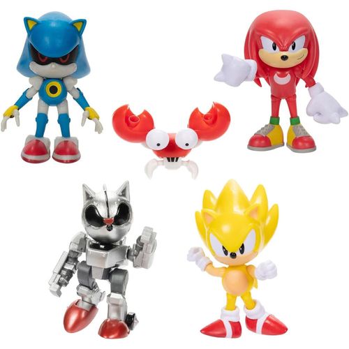 Mini Boneco Articulado Sonic Sortido Sunny