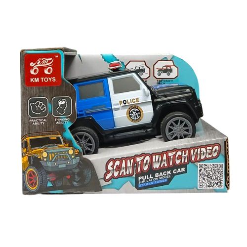 Carrinho de Polícia 4x4 Domni