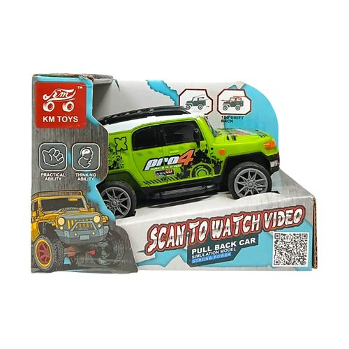 Carrinho de Fricção de Rally 4x4 Domni