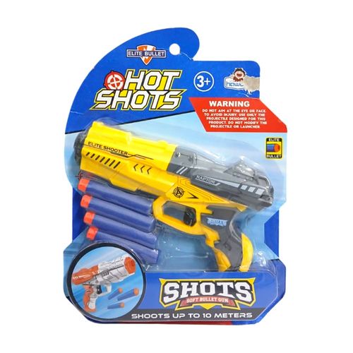 Pistola Lança Dardos Hot Shots Domni