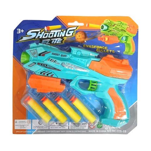 Pistola Espacial Lança Dardos Sortida Domni