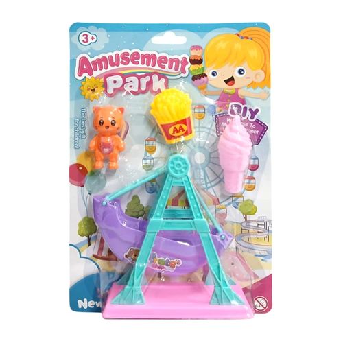 Park de Brinquedo Amusement Gangorra Com 4 Peças Domni