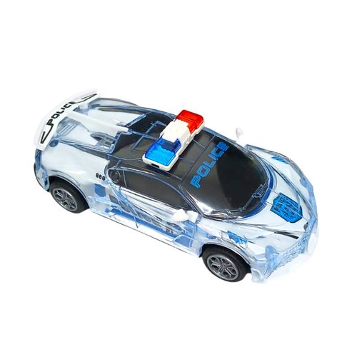 Carrinho De Polícia Com Luz e Som Sortido Ehm0081 Domni