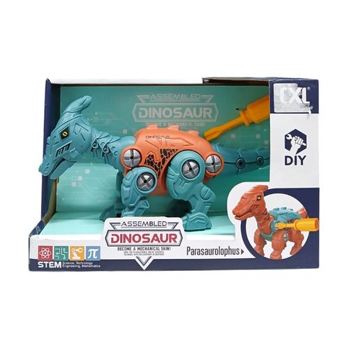 Dinossauro de Montar Parasaurolophus 26 Peças Sortido Domni