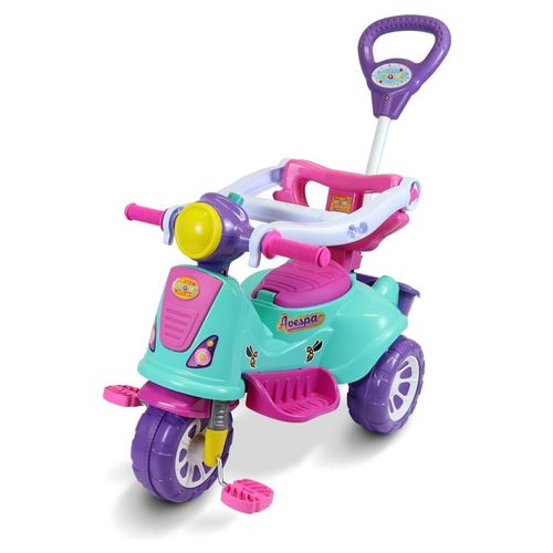 Triciclo Avespa Rosa Menina Maral