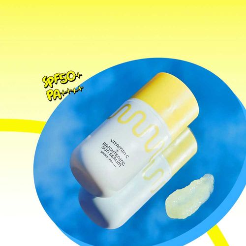 Sérum Solar Facial 200ml 50 FPS Iluminador Com Vitamina C Commonlabs