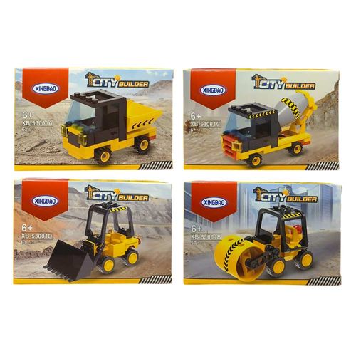 Veículo de Montar City Builder Ehm0128 Sortido Domni