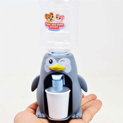 Mini Bebedouro Dispensador de Água Infantil Pinguim Domni