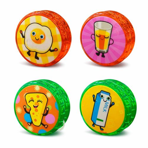 Brinquedo Ioiô Comidas Sortido Domni