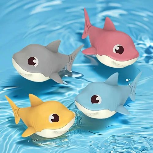 Brinquedo para Banho Bebê Tubarão Sortido Domni