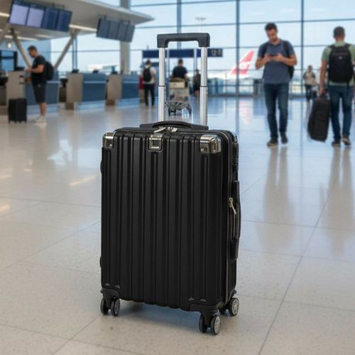 Mala de Viagem em Fibra Premium 20’’ Preto Domni