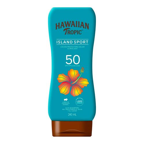 Protetor Solar Island Sport FPS 50 240ml Hawaiian Tropic