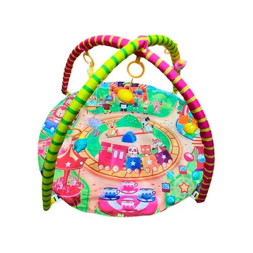 Tapete De Atividades Ginásio Trem Para Bebê Futuro