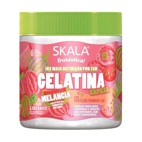 Gelatina Capilar Melancia 550g Skala