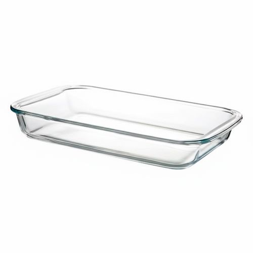 Travessa Retangular 1600ml em Vidro 29,5x14x5cm Flux by Flashgoods