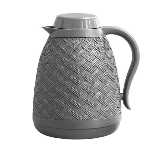 Garrafa Térmica Rattan Italia Cinza 400ml Belakaza